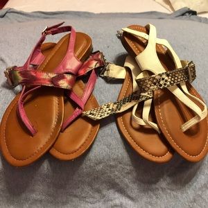 Sandals - 2 pair